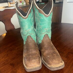 Justin Gypsy turquoise boots